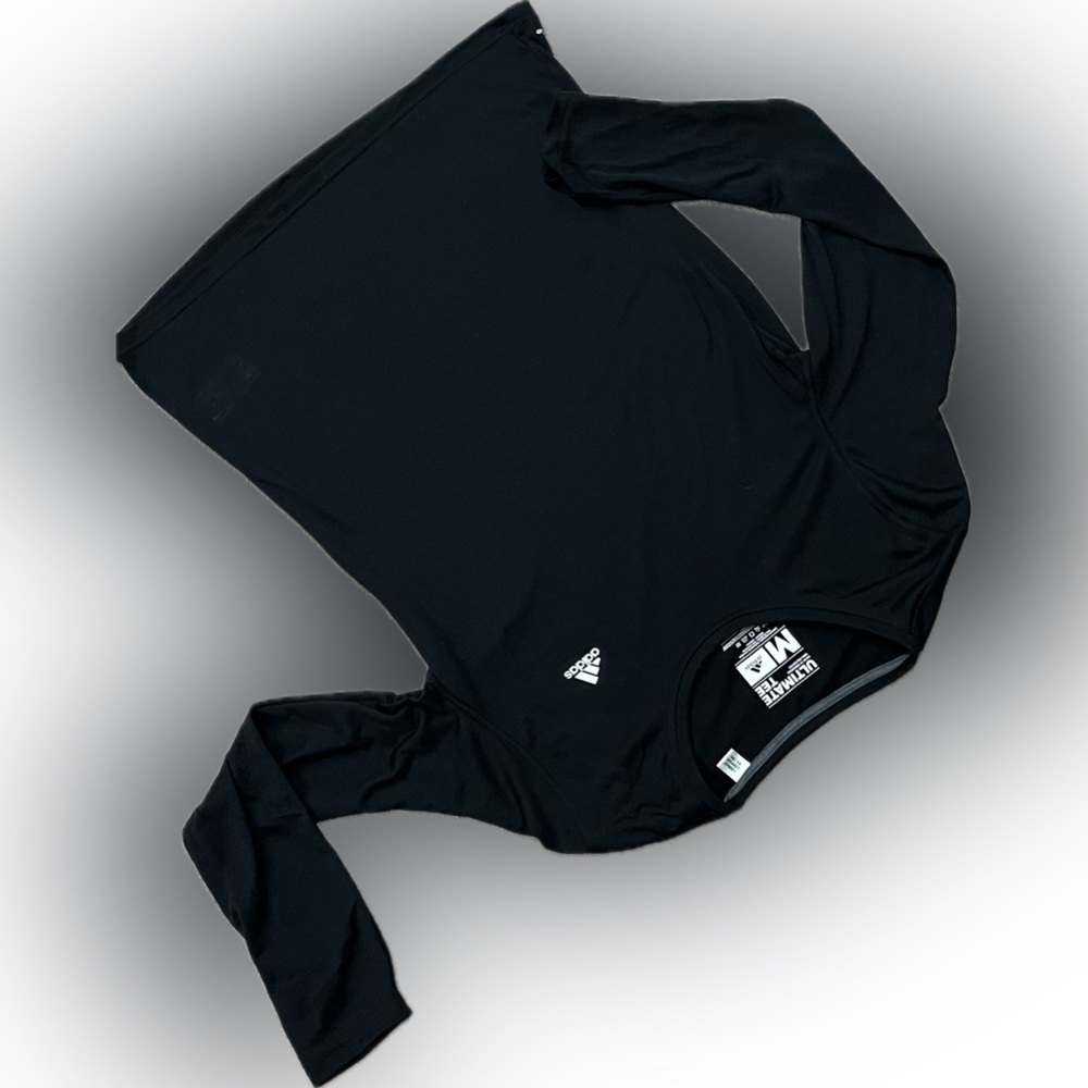 Adidas black long sleeve tee